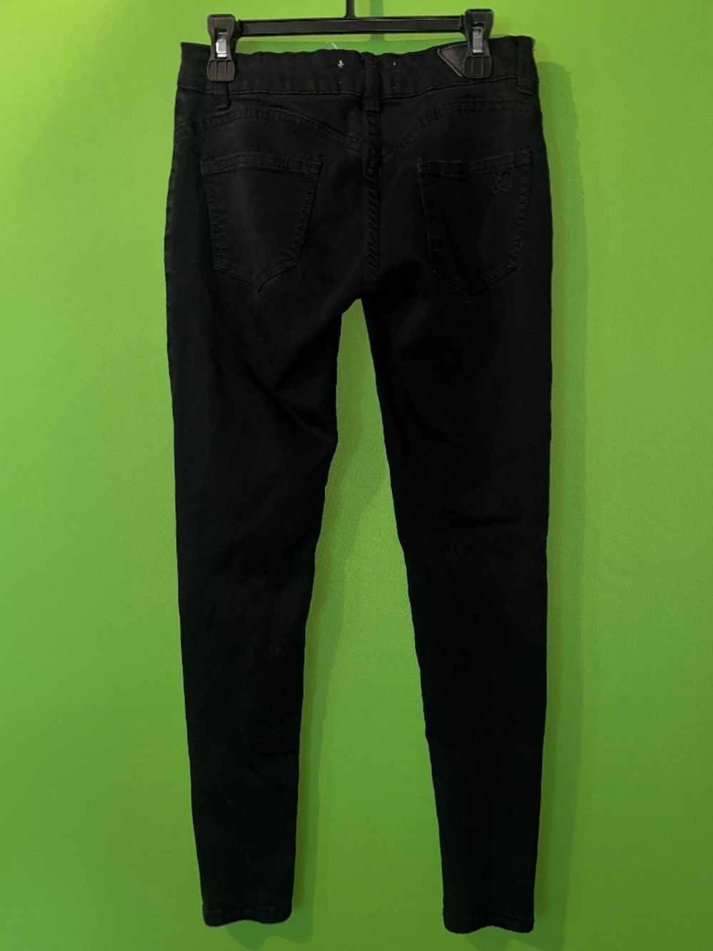 Cute Black Skinny Jeans Lowrise
